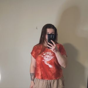 Rue21 dragon crop top